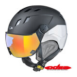 41225_Cp_Corao_skihelm_vizier_zwart-wit_single_lens