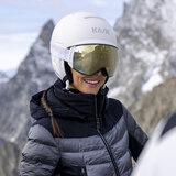 Skihelm met Vizier Kask Shadow Photochromic White 