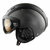 casco SP-6 zwart skihelm met vizier