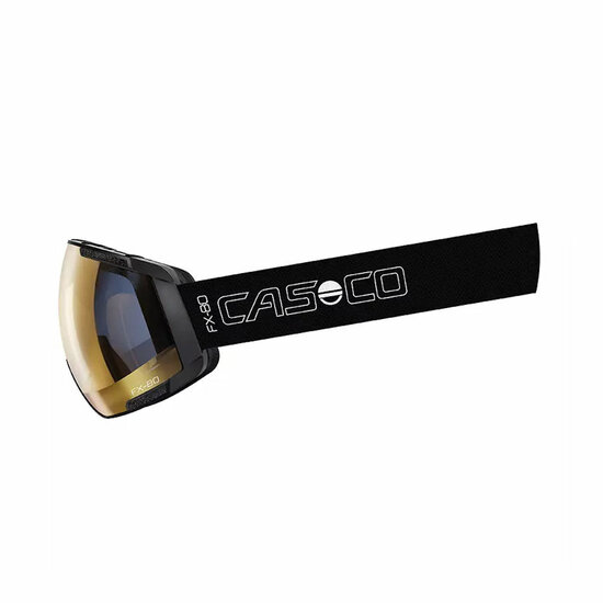 Casco FX-80 Vautron zwart skibril - Strap - Photochromic cat. 1-3 (☁/❄)