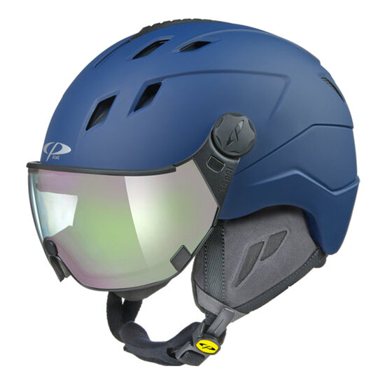 CP Corao+ skihelm blauw met meekleurend vizier (4 Keuzes) - zeer veilig